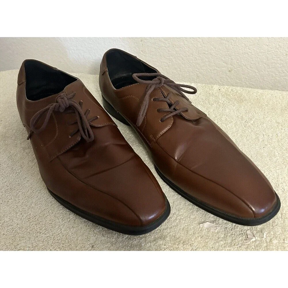 alfani dress shoes Alfani | Shoes | Alfani Dress Shoes Mens Size 3 M Seth Brown Oxfords